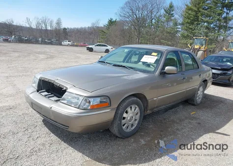 2005 Mercury Grand Marquis Ls/Lse z USA, uszkodzony, nr VIN 2MEFM75W45X667715